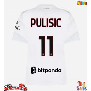 AC Milan Christian Pulisic #11 Replica Away Stadium Shirt for Women 2026-27 Short Sleeve
